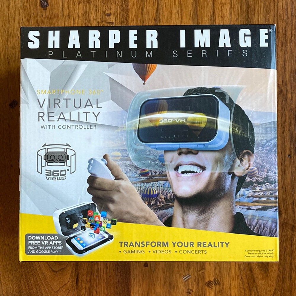 Sharper image virtual reality With controller
